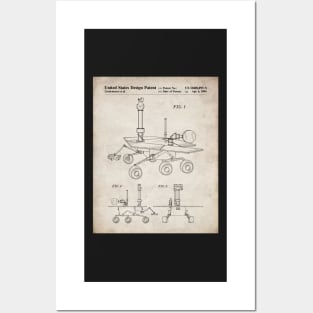 Nasa Mars Rover Patent - Mars Exploration Rover Art - Antique Posters and Art